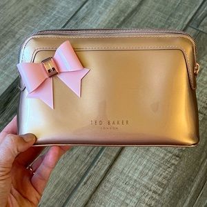 Ted Baker London Rose Gold Makeup clutch